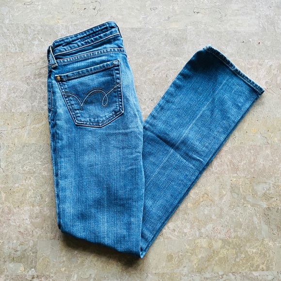 Sam and Billy Jeans - Low Straight Leg - Size 25R - Picture 1 of 6